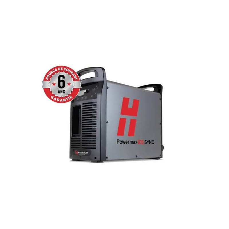 Poste Plasma | HYPERTHERM | POWERMAX 105 SYNC / 400V + TORCHE MANUEL 15,2M